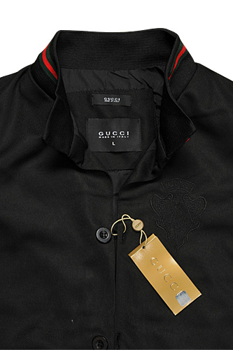 all black gucci jacket