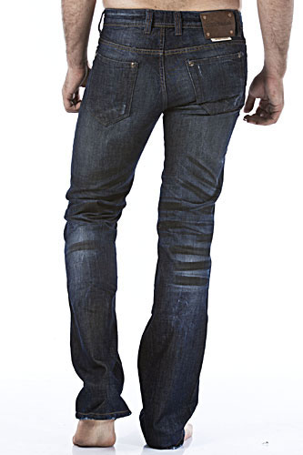 EMPORIO ARMANI Men's Washed Denim Jeans #102 - Click Image to Close