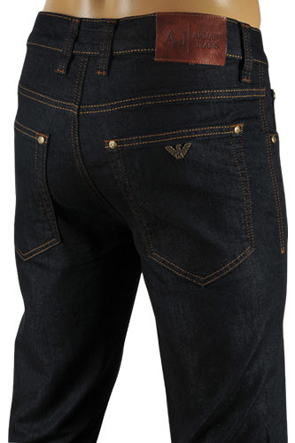 ARMANI Jeans For Men In Navy Blue #123 - Click Image to Close