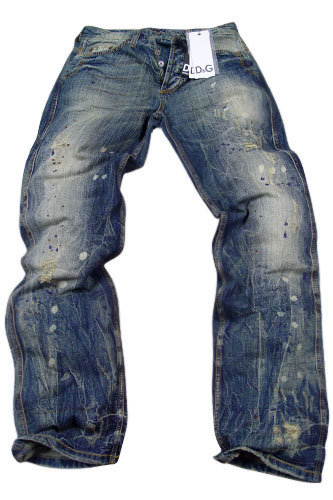 DOLCE & GABBANA Mens Washed Jeans #152 - Click Image to Close
