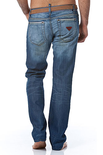 PRADA Mens Jeans With Belt #20 - Click Image to Close