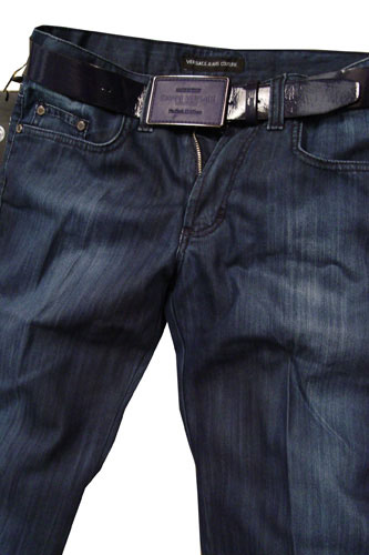 VERSACE Classic Mens Jeans With Belt #39 - Click Image to Close