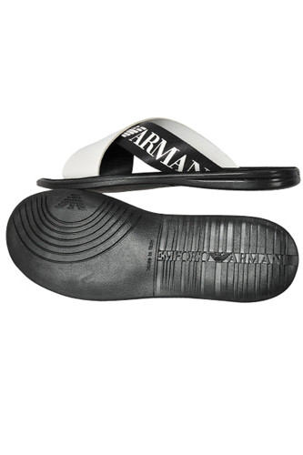EMPORIO ARMANI Men's Leather Sandals #256