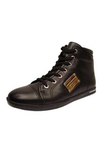 DOLCE & GABBANA Leather Sneaker Shoes #104 - Click Image to Close