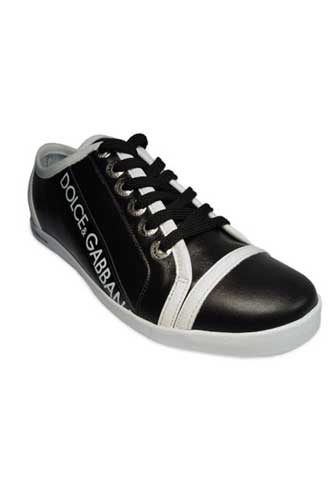 DOLCE & GABBANA Men Leather Sneaker Shoes #82 - Click Image to Close