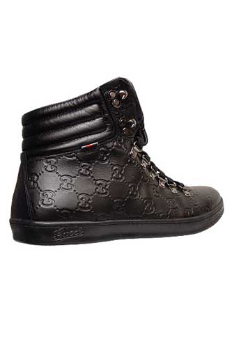 GUCCI High Leather Boots for Men #199