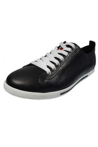 PRADA Men Leather Sneaker Shoes #83 - Click Image to Close