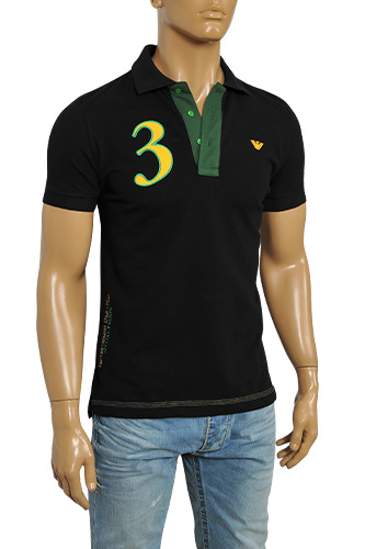 EMPORIO ARMANI Men's Polo Shirt #190 - Click Image to Close