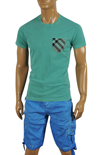 BURBERRY Men's Cotton T-shirt #144 - Click Image to Close