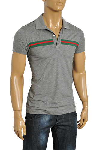 GUCCI Men's Polo Shirt #234 - Click Image to Close