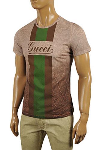 GUCCI Men's Short Sleeve Tee #183 - Click Image to Close