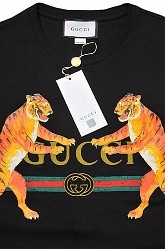 GUCCI Men's Tiger print jersey T-shirt #219