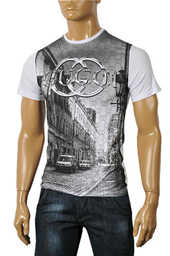 GUCCI Men's Short Sleeve Tee #86 - Click Image to Close