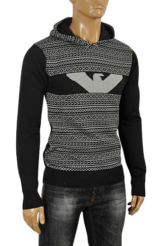 ARMANI JEANS Men's Hooded Sweater #163 - Click Image to Close
