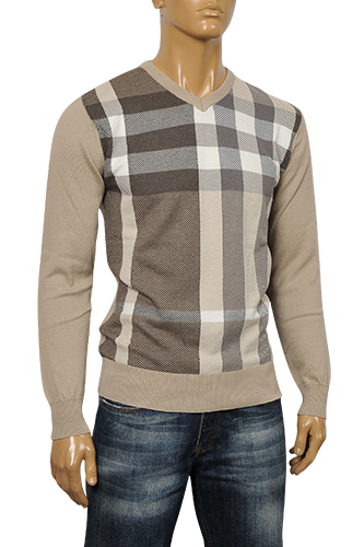 BURBERRY Men's V-Neck Sweater #113 - Click Image to Close
