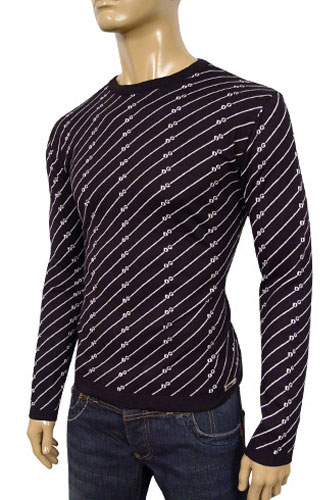 DOLCE & GABBANA Mens Round Neck Fitted Sweater #163 - Click Image to Close