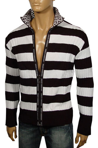 DOLCE & GABBANA Knit Zip Sweater, 2012 Winter Collection #126 - Click Image to Close