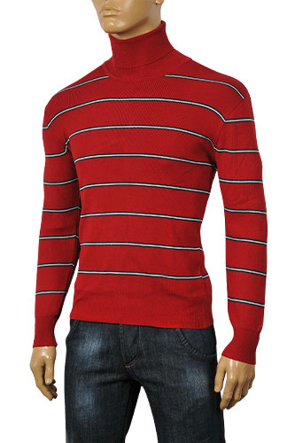 DOLCE & GABBANA Men's Turtle Neck Fitted Sweater #198 - Click Image to Close