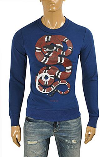 GUCCI Men's Stripe Fitted Knit Sweater #101 - Click Image to Close