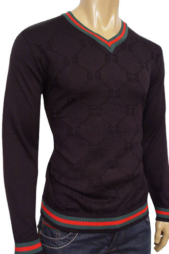 Gucci Men's V Neck Sweater on Sale - pivovar.pl 1693336035