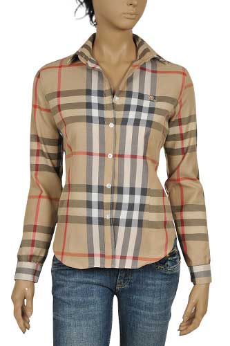 burberry womens blouse