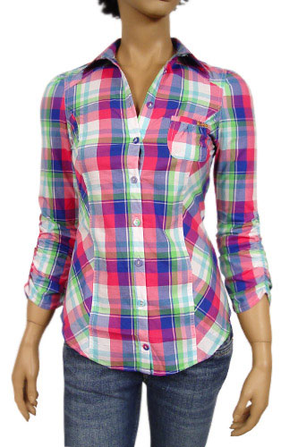 GUCCI Ladies Button Up Shirt #149 - Click Image to Close