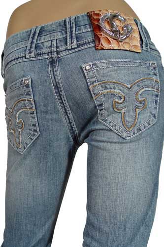ROBERTO CAVALLI Ladies Jeans With Rubbing #32 - Click Image to Close