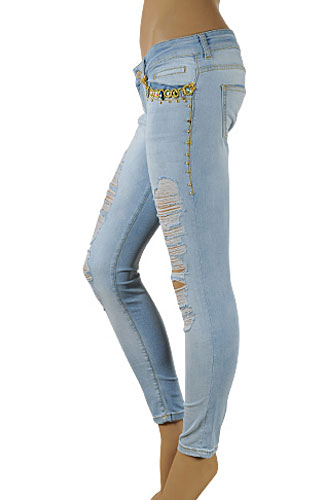 ROBERTO CAVALLI Ladies' Skinny Legs Jeans #70 - Click Image to Close