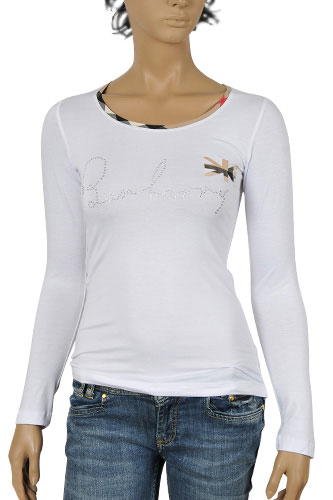 BURBERRY Ladies Long Sleeve Top #10 - Click Image to Close