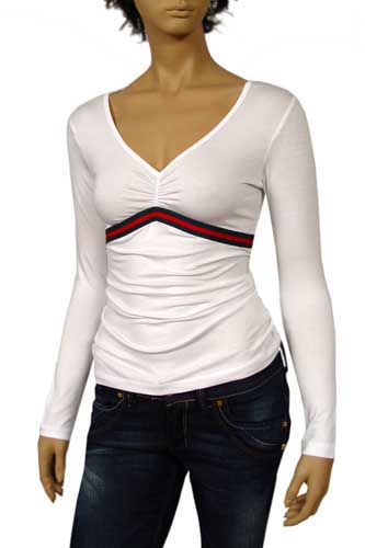 GUCCI Lady's Long Sleeve Top #59 - Click Image to Close
