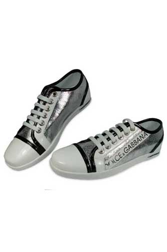 DOLCE & GABBANA Lady's Leather Sneaker Shoes #87 - Click Image to Close