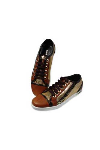 DOLCE & GABBANA Lady's Leather Sneaker Shoes #88 - Click Image to Close