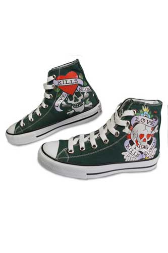 ED HARDY Ladies Sneaker Shoes #11 - Click Image to Close
