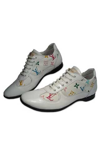 LOUIS VUITTON Lady's Leather Sneaker Shoes #74 - Click Image to Close