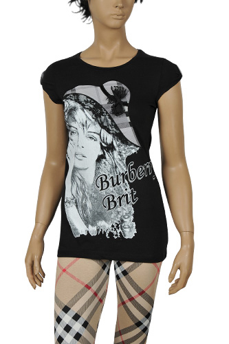 BURBERRY Ladies Short Sleeve Top #49 - Click Image to Close