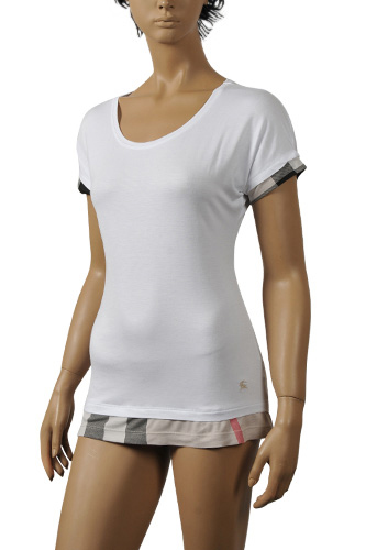 BURBERRY Ladies Short Sleeve Tee #87 - Click Image to Close