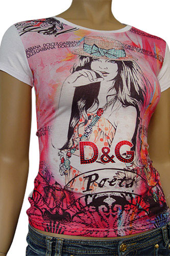 DOLCE & GABBANA Ladies Short Sleeve Top #133 - Click Image to Close