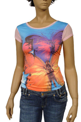 DOLCE & GABBANA Ladies Short Sleeve Top #88 - Click Image to Close