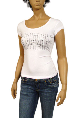 GUCCI Ladies Short Sleeve Top #61 - Click Image to Close
