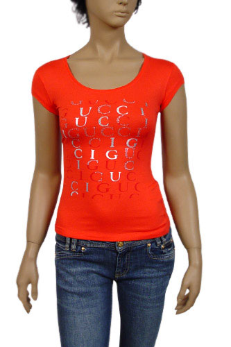 GUCCI Ladies Short Sleeve Top #62 - Click Image to Close