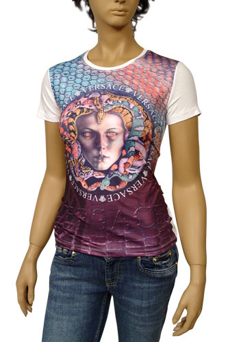 VERSACE Ladies Short Sleeve Top #36 - Click Image to Close