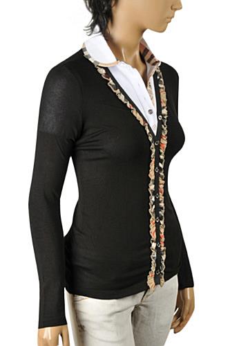 BURBERRY Ladies' Button Up Cardigan/Sweater #219 - Click Image to Close